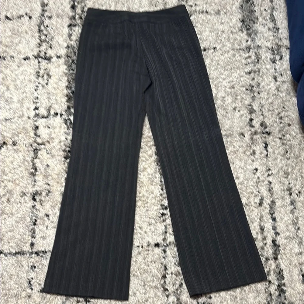 Rafaella Charcoal Pinstripe Trousers - Picture 9 of 9